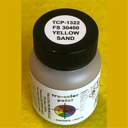 TRU-COLOR PAINT Paint, FS-30400 Yellow Sand TCP1322